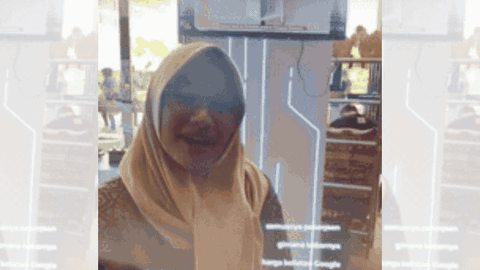 Person wearing AR Glasses